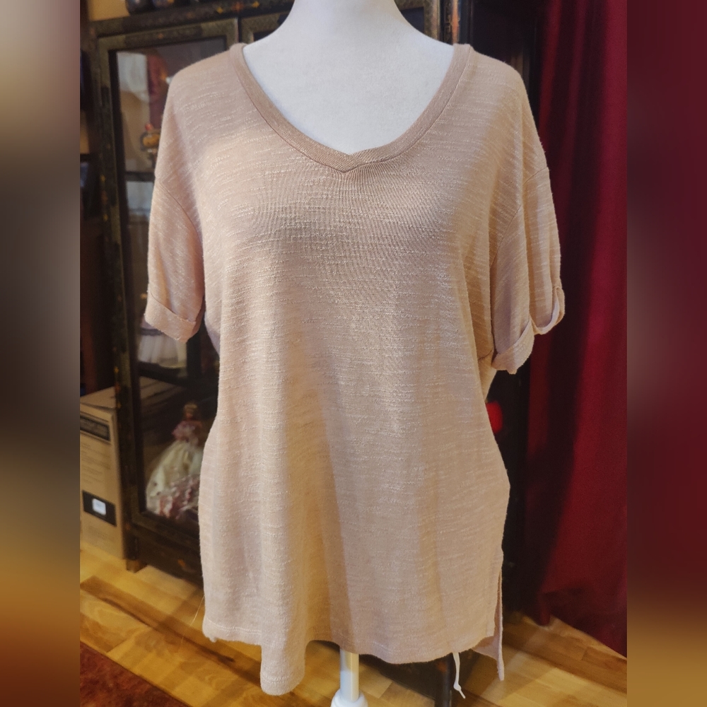 Mudd Sheer V-Neck T-Shirts